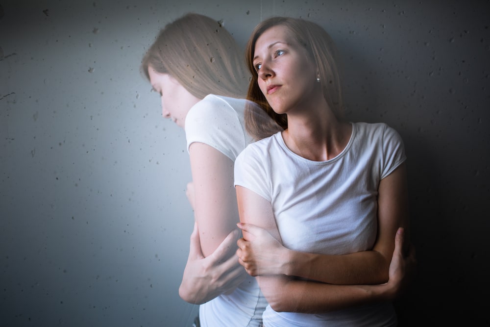 woman experiencing an anxiety attack